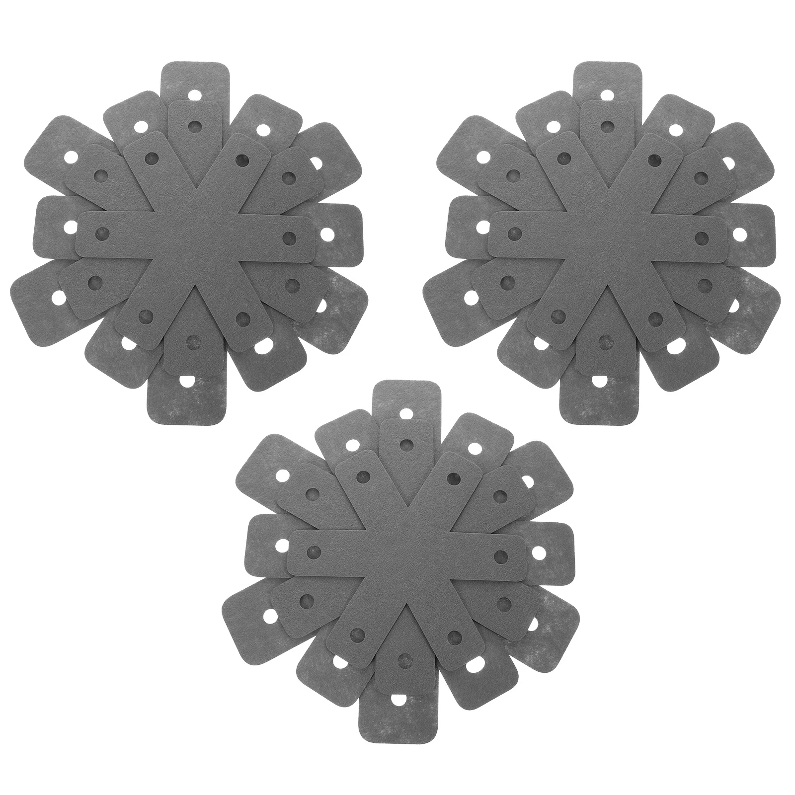 

12Pcs Pan Protectors Heat Resistant Pot Cushions Protective Coasters Heat Proof Kitchen Table Mats Non-Slip Pot Pan Dividers