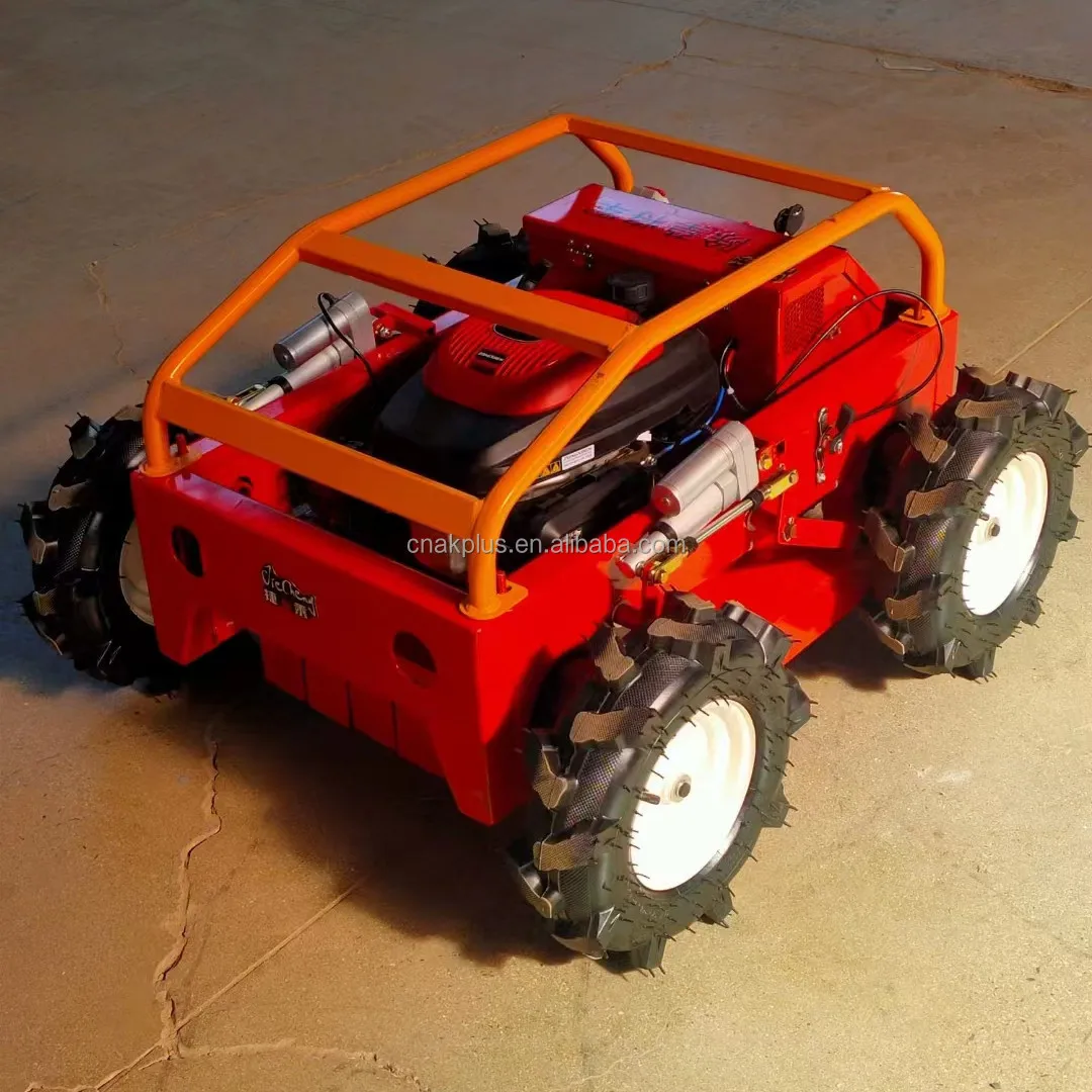 جزازة العشب الروبوتية للزراعة 18 حصان جزازة التحكم عن بعد #6