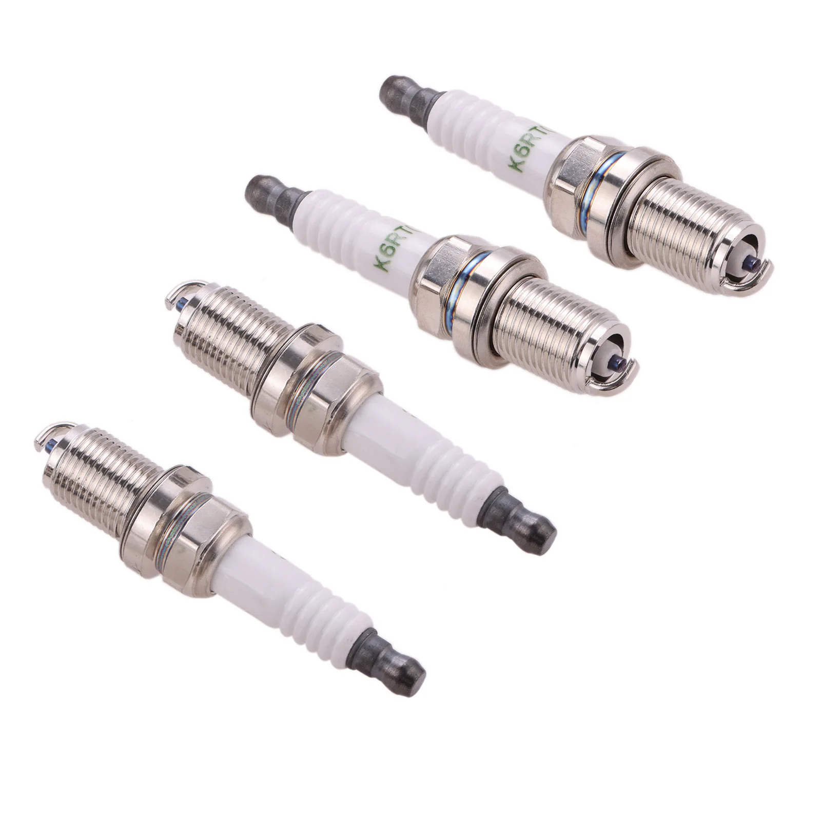 4Pcs 491055S Spark Plug Fit for Champion RC12YC Briggs and Stratton 491055 491055S 692051 792015 491055T 5066 Kohler 25 132 12-S