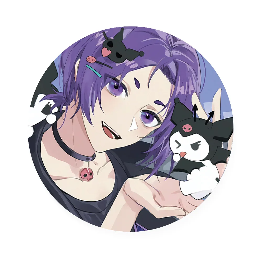 قفل أزرق 58 مللي متر شارة ليزر ناجي سيشيرو ميكاجي ريو أنيمي البضائع الأزرق قفل أزرق مقتنيات أنيمي الأزرق قفل ميرش #4