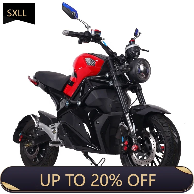 

SXLL оптовая продажа Китай завод дешевый мотоцикл 72 В 3000 Вт скутер гоночный электрический мотоцикл