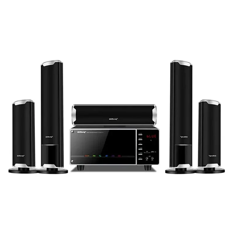 New High-power 100W Home TV Living Room KTV Bluetooth Speaker Surround Sound Subwoofer Speaker 5.1 Home Theater System Audio Set