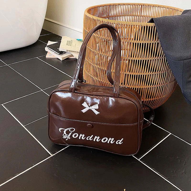 

Women Casual Travel Shoulder Crossbody Bag Purse Girls Bow Leather Messenger Handbags Female Commute Small Phone Pocket Backpack