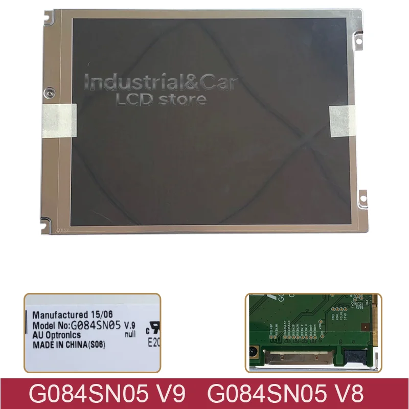 LCD Display Screen Panel G084SN05 V9 V8 Original 8.4 Inch G084SN05V.9, V.8 LCD Display Screen Panel