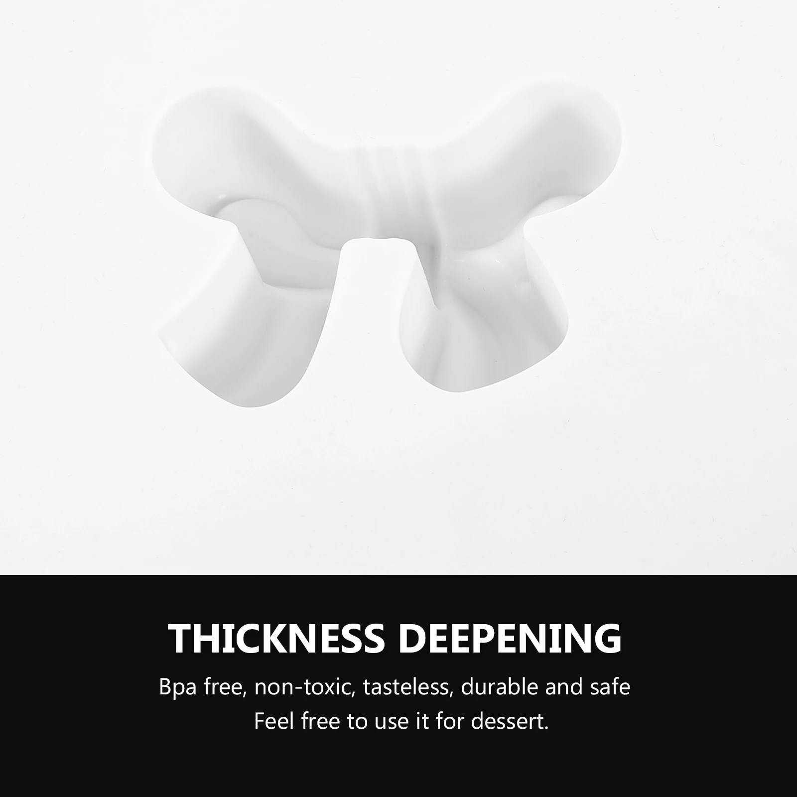 

Silicone Bow Cookie Mold Lovely Shaped Baking Chocolate Candy Soap Molds Easy Demoulding Gifts Cookie Molds for Baking Premium