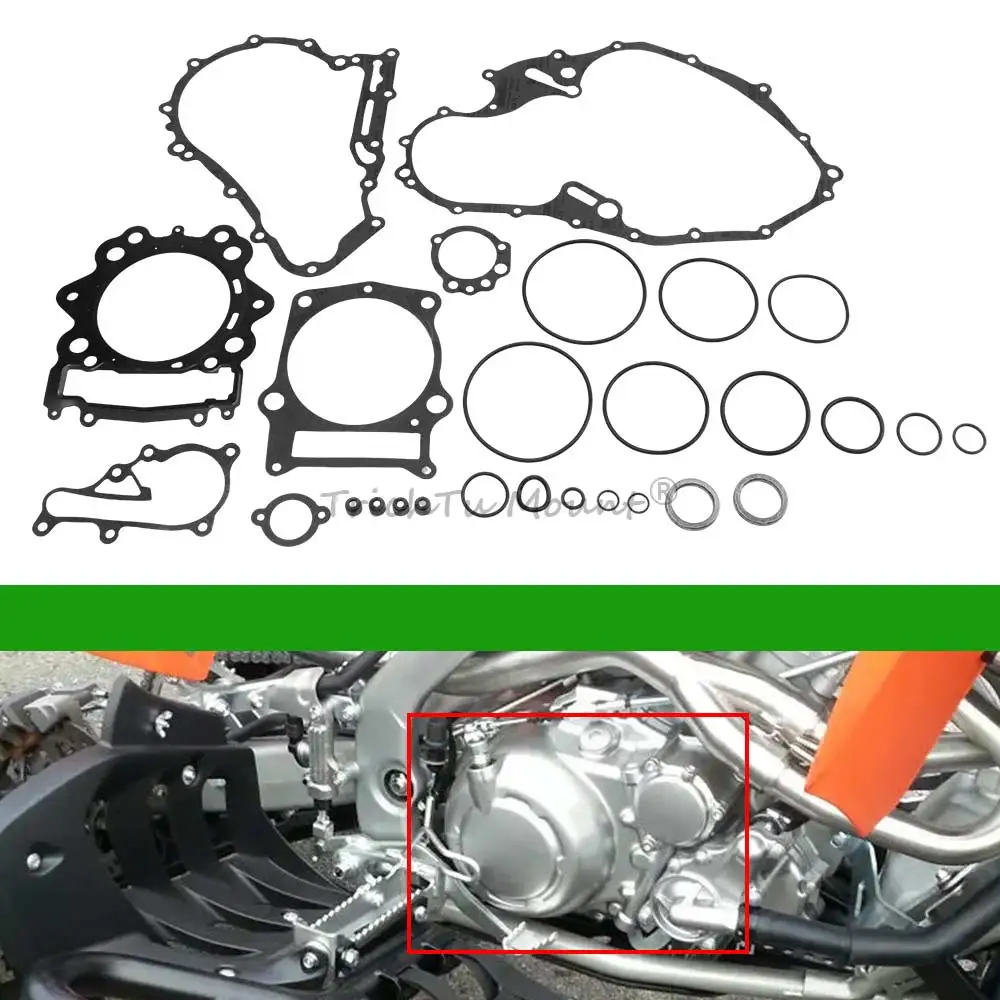 Brand New interface materials Black & gray For Yamaha ATV engine Complete Engine Gaskets Kit Engine gasket - YFM700-06-14 GK0001