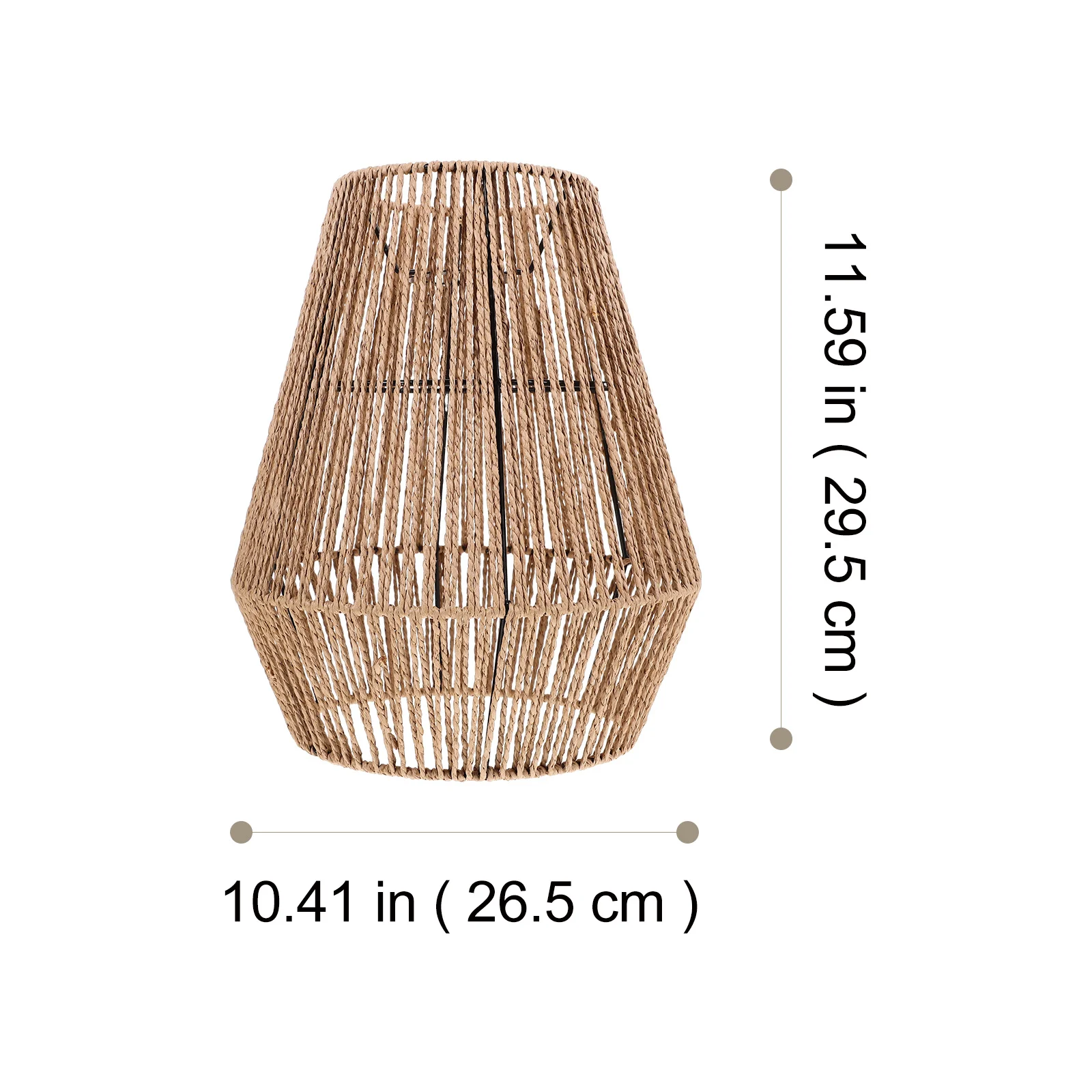 

Плетеный абажур из ротанга, потолочный светильник, чехол для подвесного светильника, подвесной абажур ручной работы, деревенский декоративный осветительный аксессуар