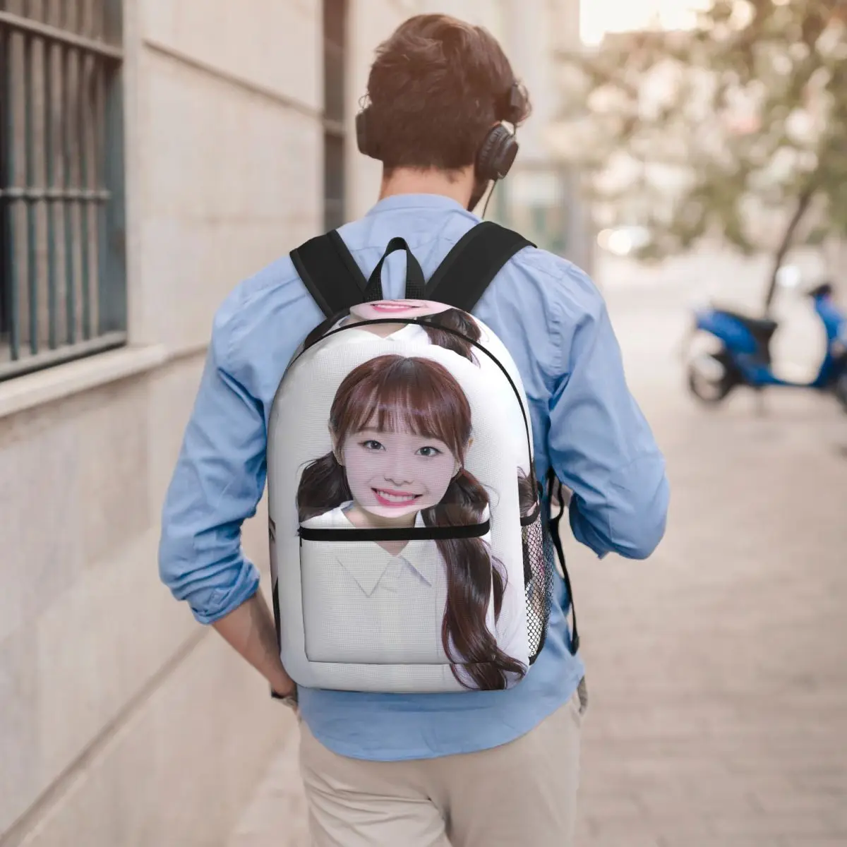 

Chuu Loona Backpack Student BookBag Kids School Bag Laptop Shoulder Bags for Men Women