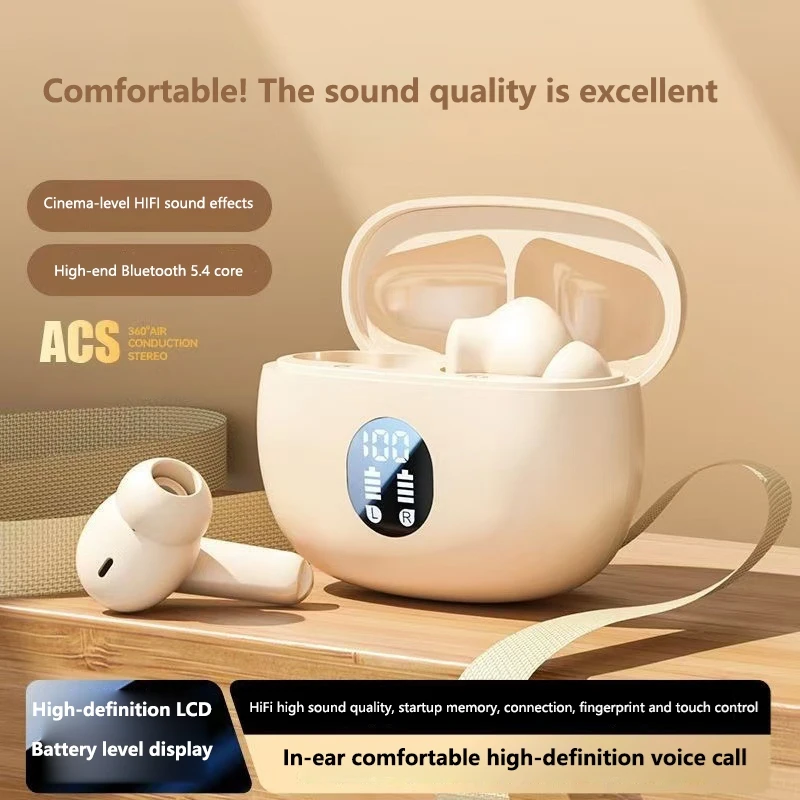OnePlus TWS Bluetooth Earphones for iPhone Wireless Bluetooth Headset Noise Cancelling Earbuds with Mic Wireless Headphone