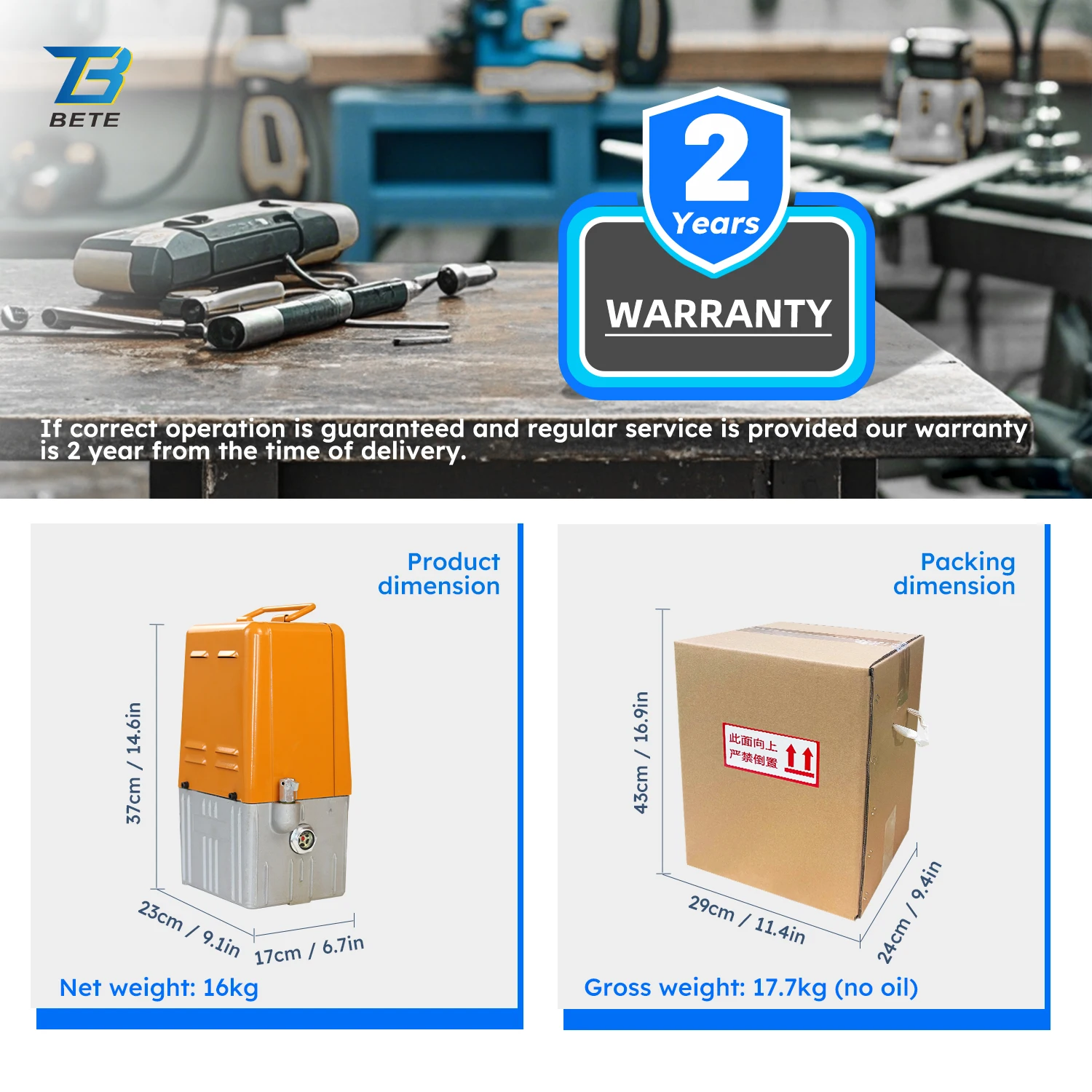 REP-2 중국 제조업체 700바 전기 파워 유압 펌프 오일 윈도우 포함