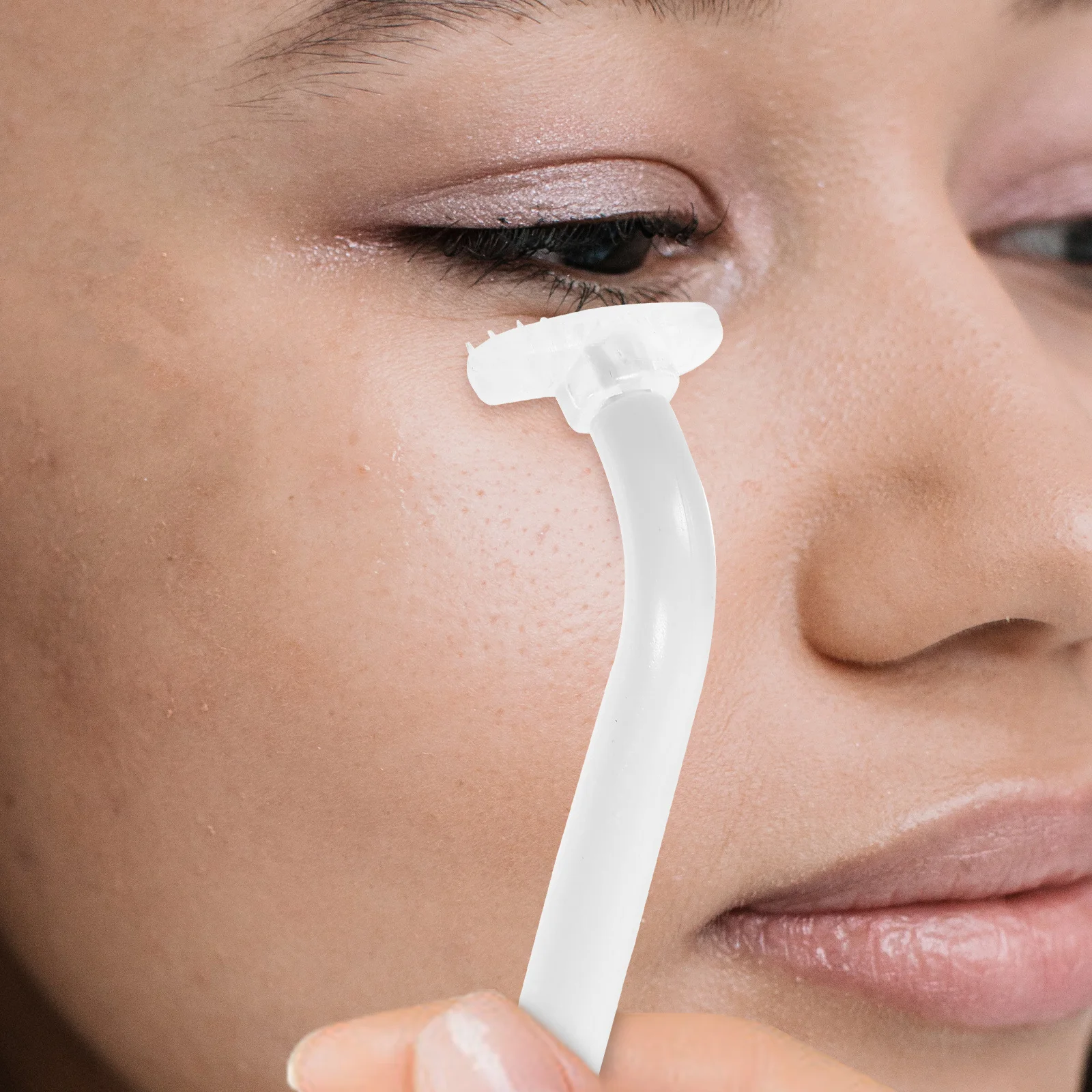 

1Set Lower Lashes Stamp Easy to Clean and Maintain Makeup Supplies for Women Eyelash Stamp Eyelash Stencils Makeup Stencils