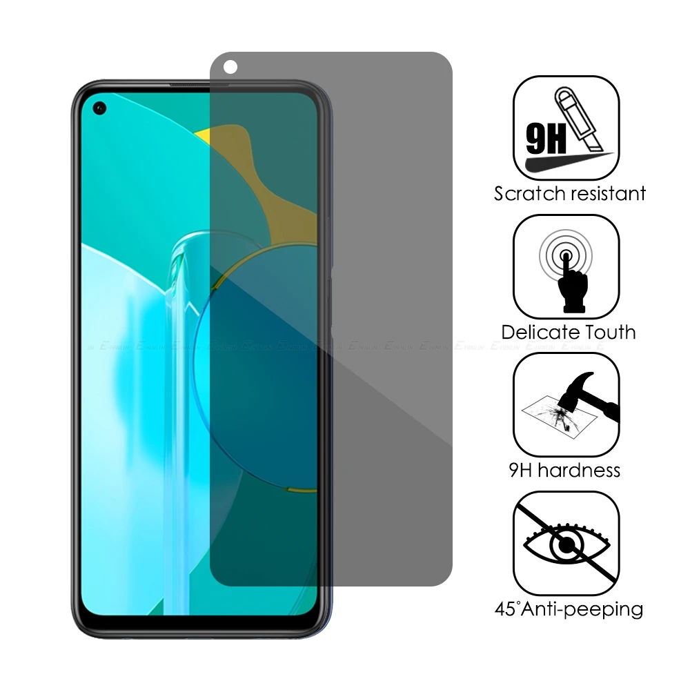 Privacy Tempered Glass For Huawei Honor 50 SE View 30 20 Pro 10X 10 Lite 10i 30i 20i 30S 20E 20S Screen Protector Cover Film