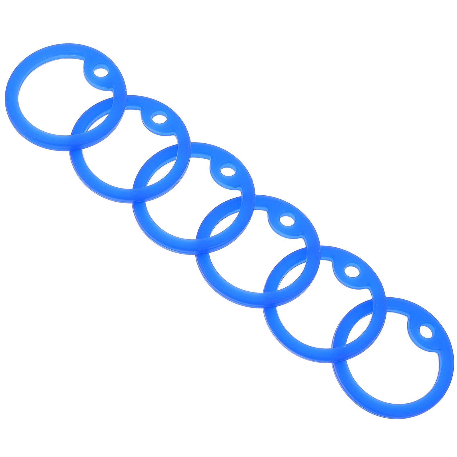 

6Pcs Pet Tag Silencers Silicone Protectors for Dog Id Tags Minimize Noise Scratch Resistant for Floors and Furniture Easy Fit