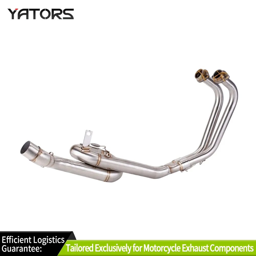 

Exhaust Systems Header Link Pipe Motorcycle Full Exhaust System 51mm For Yamaha MT-03 YZF R3 R25 Exhausts Pipes
