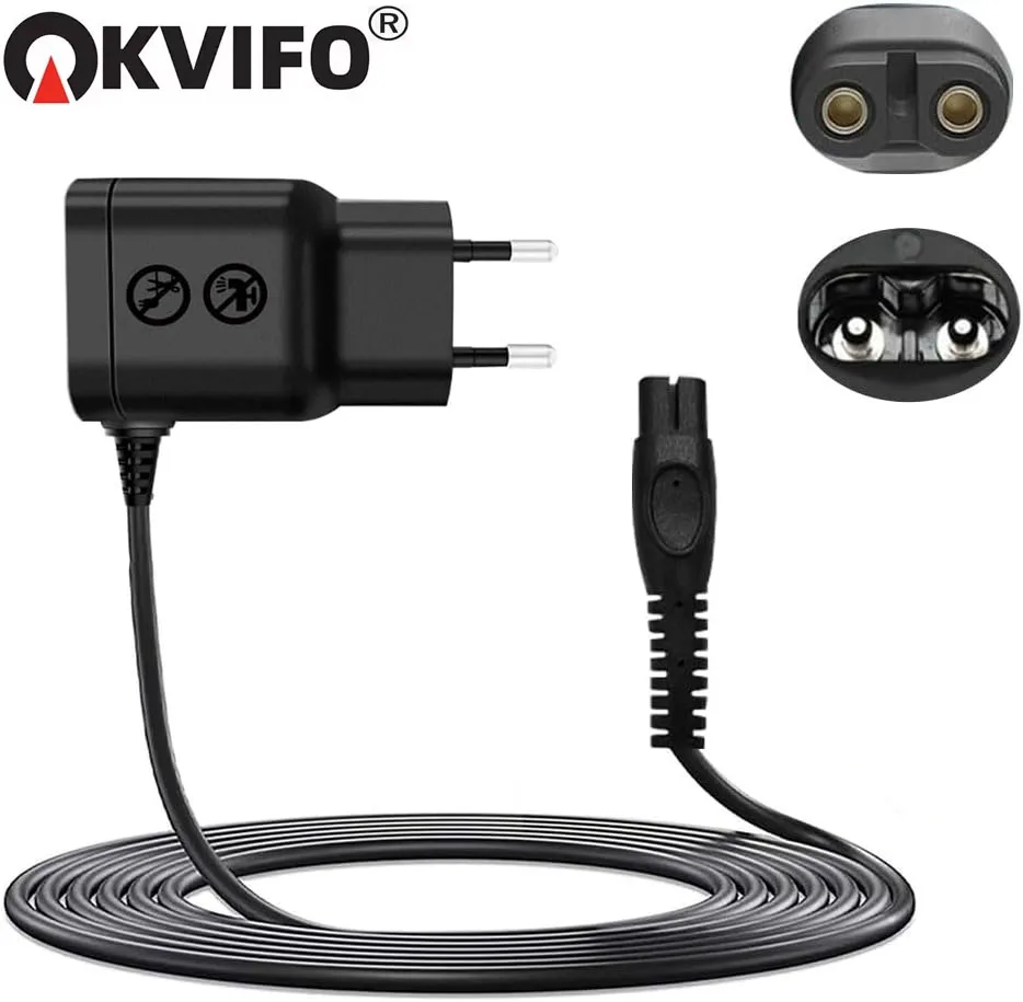KVIFO 5V Ladegerät Passend für Philips Norelco One Blade&Oneblade QP2724 QP2834 QP1424 QP1924 QP4631 MG7950 MG7930 Elektrorasierer