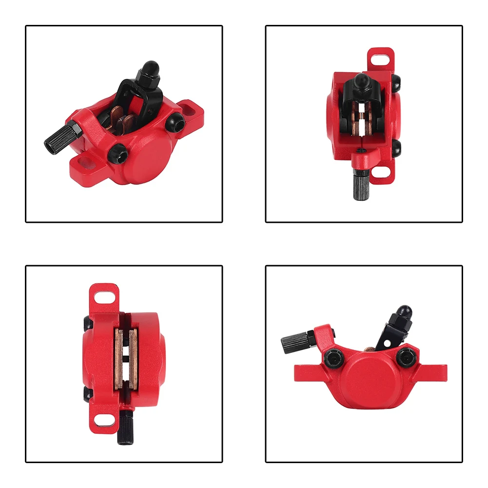 

Реагирующая на воздействие торможения тормозная система из алюминиевого сплава, облегченная (около 170 г), для электросамоката, обеспечивает стабильное торможение и точное управление
