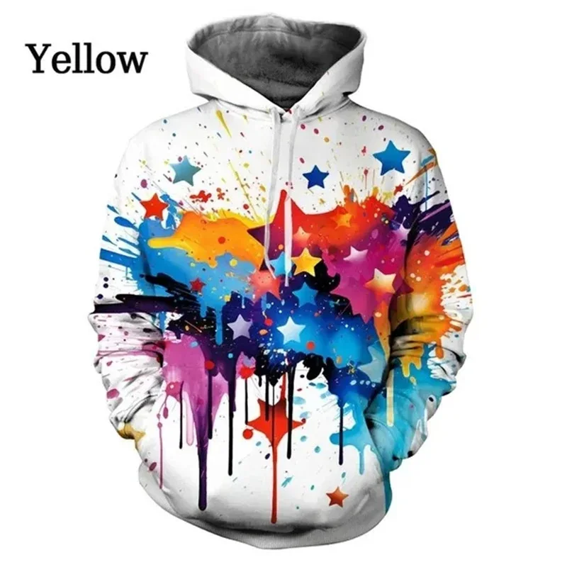 

New 3D Printing Doodle Fashion Men Women Tracksuits Crewneck Hoodies Plus Size S-7XL Harajuku Four Seasons Casual