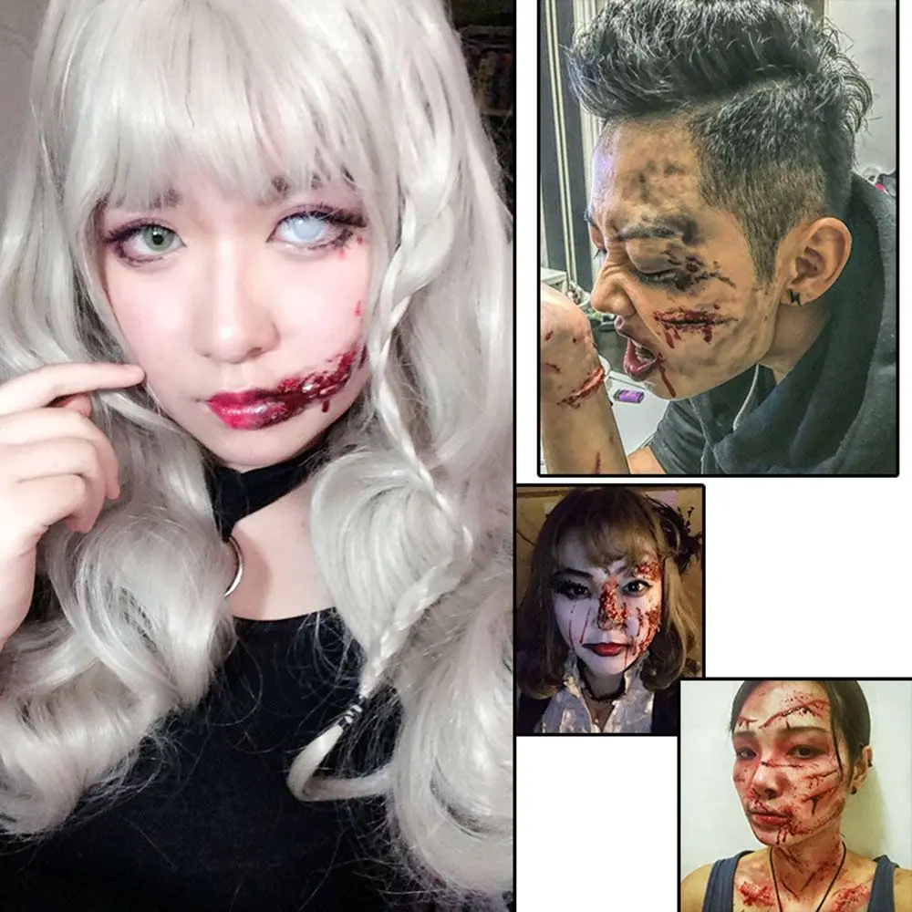 Cool Cosmetic Skin Wax Nose Modeling putty Fake Scar Halloween Makeup Halloween Party Makeup Wax