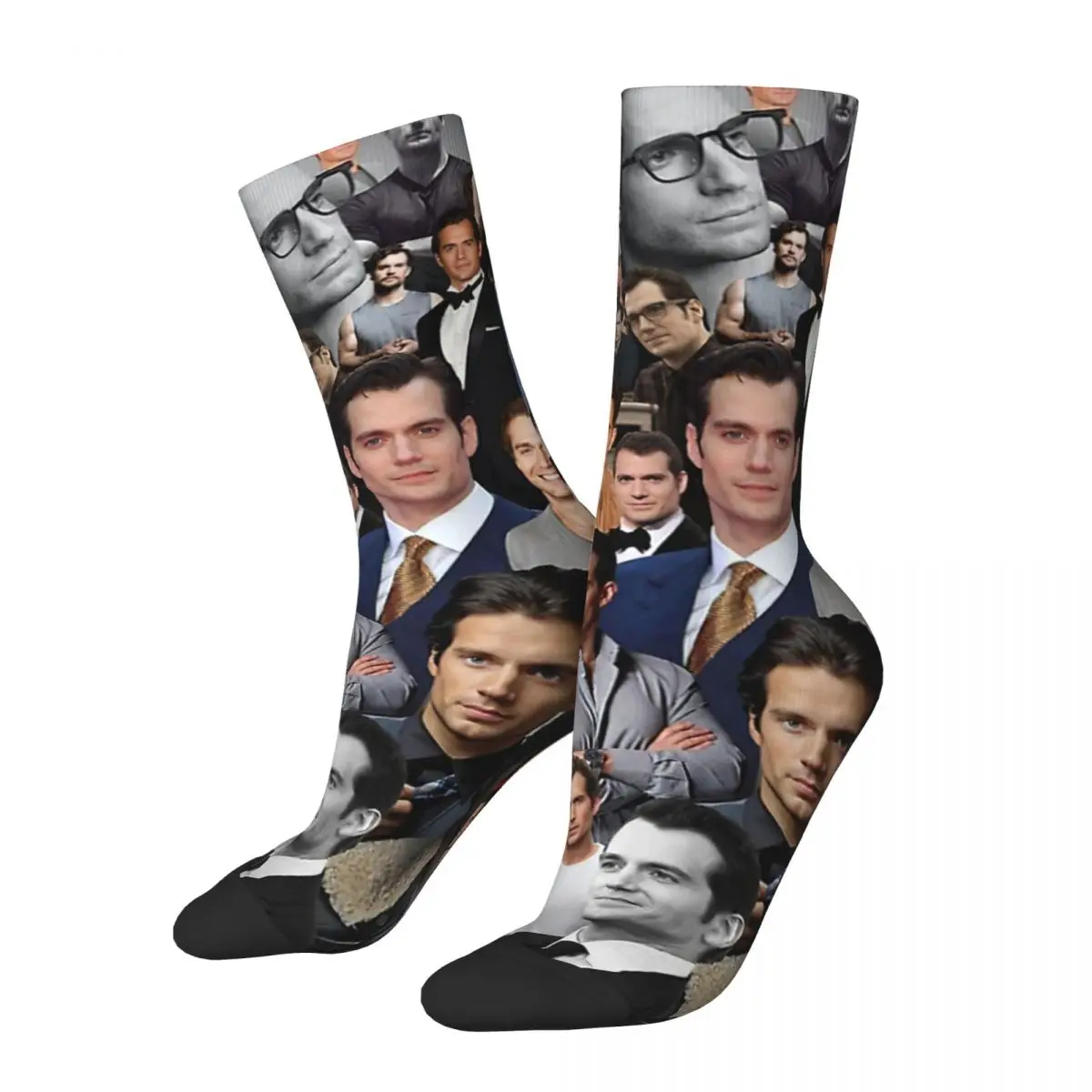 Henry Cavill Collage Adult Socks,Unisex socks,men Socks women Socks