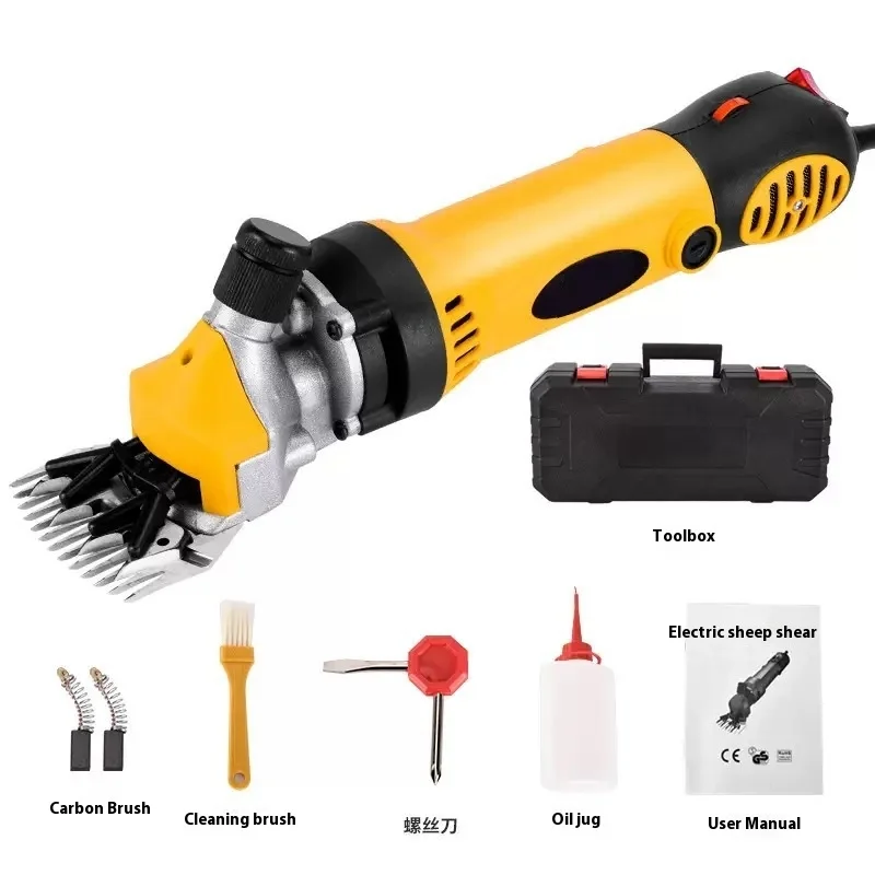 

High-Power Speed-Adjustable Electric Shearing Machine Labor-Saving Animal Wool Shears Pet Hair Clipper For Animal Husbandry