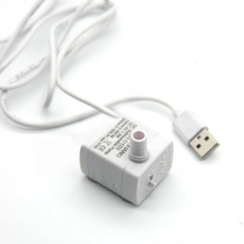 USB water pump mini water pump micro brushless technology water fountain pet drinking fountain charging battery submersible pump