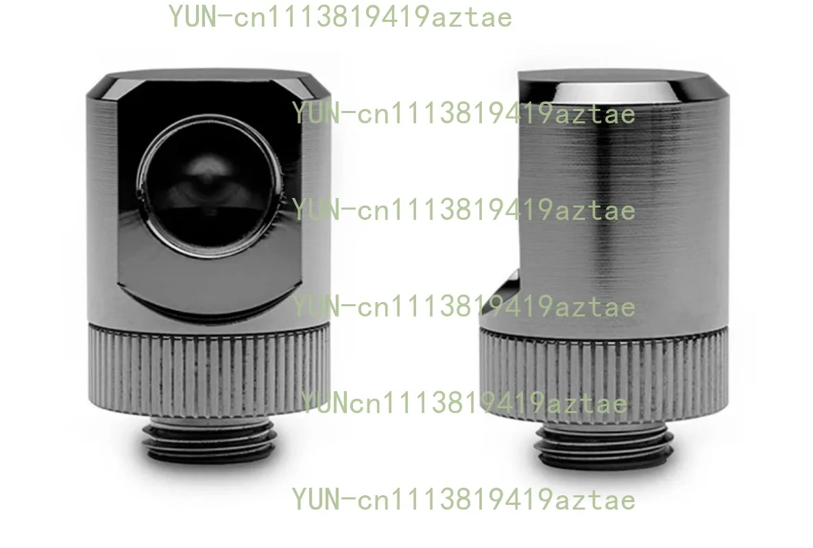 Angled 90 degree elbow 90 degree rotating water-cooled joint G1/4 thread