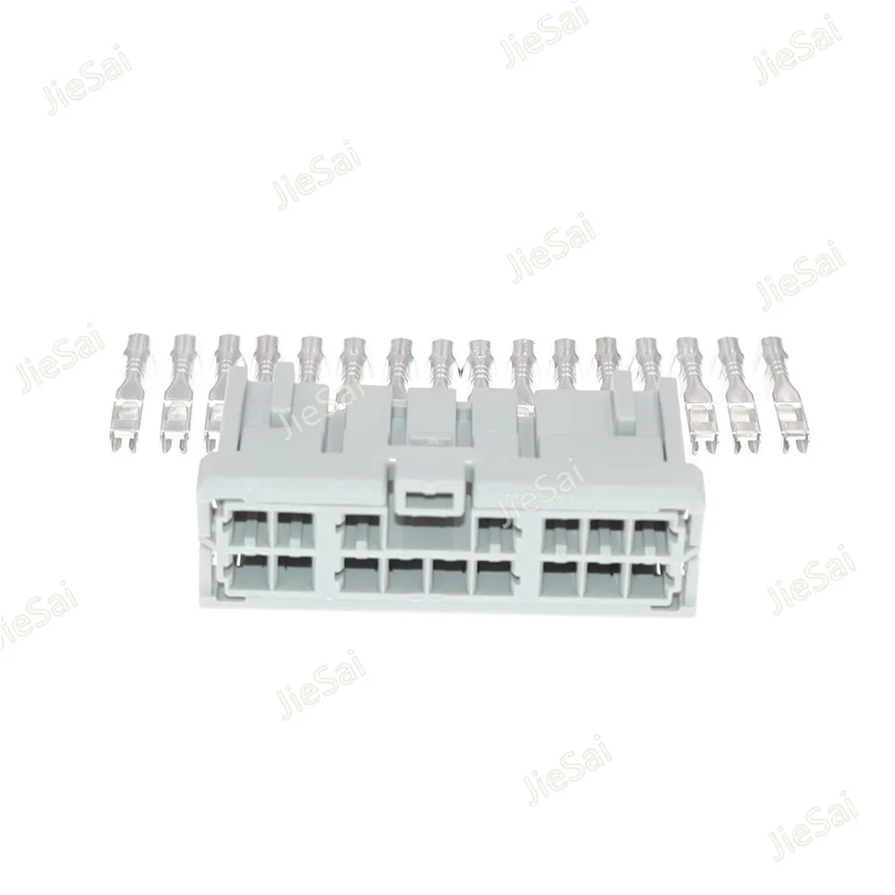 16 Pin 6098-0255 6098-0256 Automobile Wiper Headlight Combination Switch Unsealed Connector Car Socket For Honda