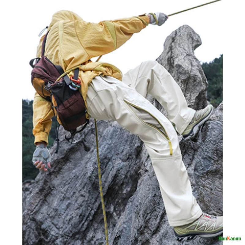 

Spring Outdoor Pants: Waterproof & Breathable with Side Zip | Versatile for Hiking & Adventure Thickened Warm Work Pants