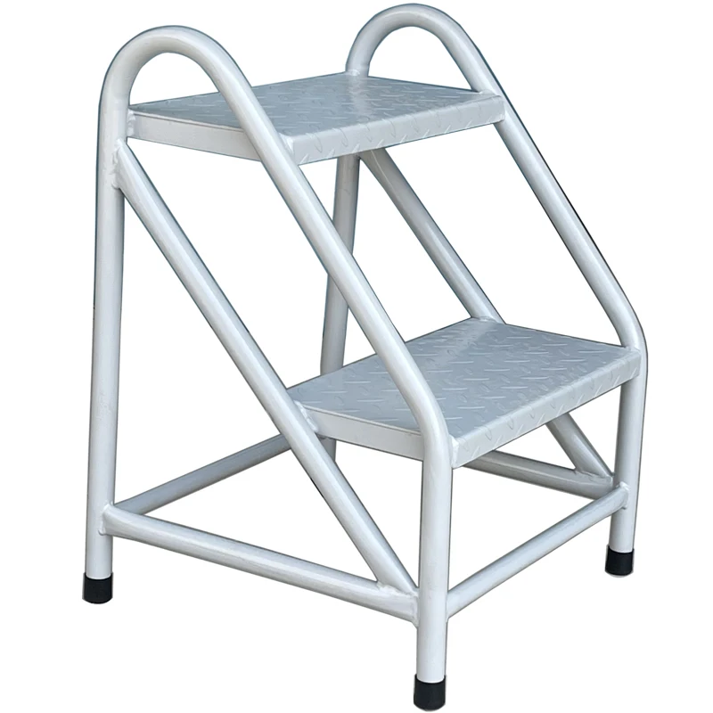 Two-step ladder Industrial step Two-step ladder Iron stairs Warehouse mobile climbing Household