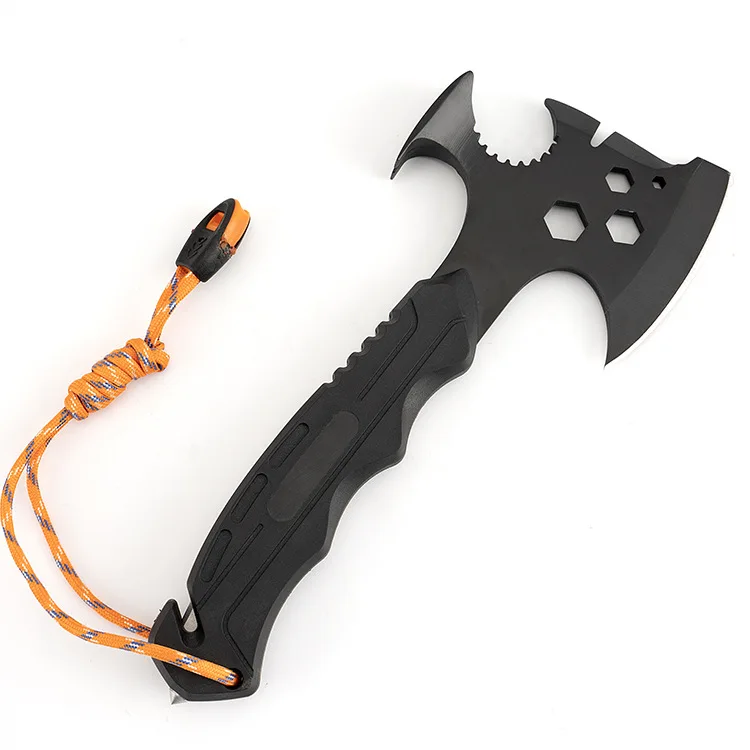 Multifunctional Outdoor Camping Site Hammer, Fire Protection Equipment, Self-protection, Multi-purpose Mountain Board Axe