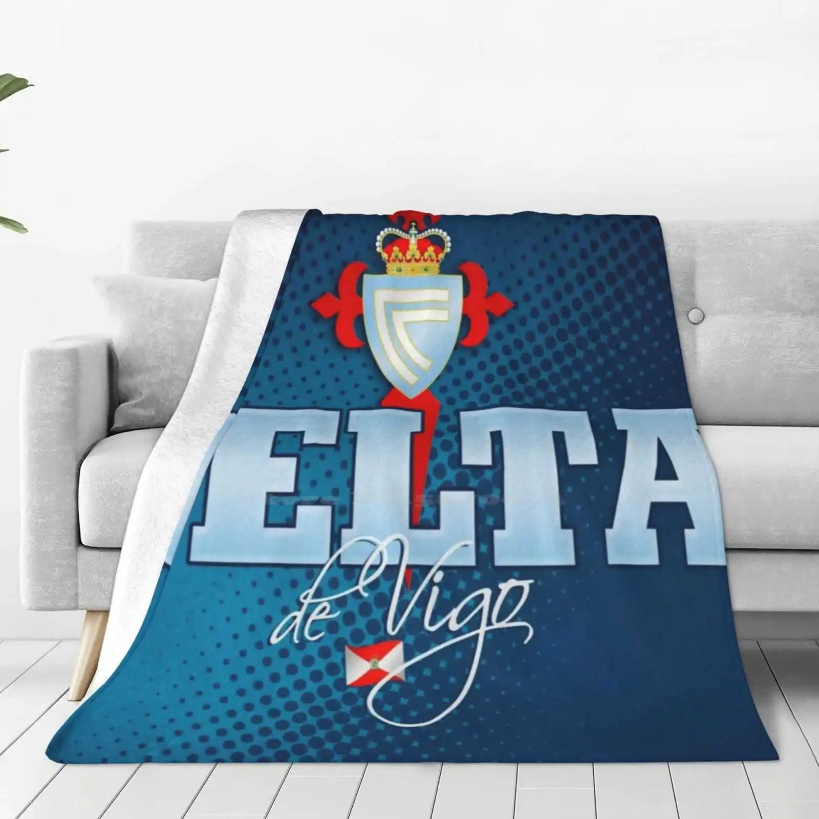 Fc Celta Vigo All Sizes Soft Cover Blanket Home Decor Bedding Soccer Celta Vigo Spain Spanish Celestial Espana Sport Amiens