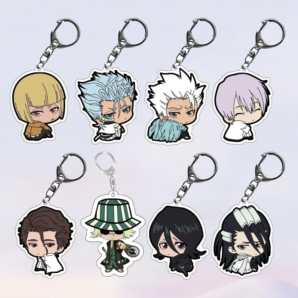 

Diy Bleach Kurosaki Ichigo Acrylic Keychain Anime Game Peripherals Two-dimensional Originality Backpack Pendant Holiday Gifts