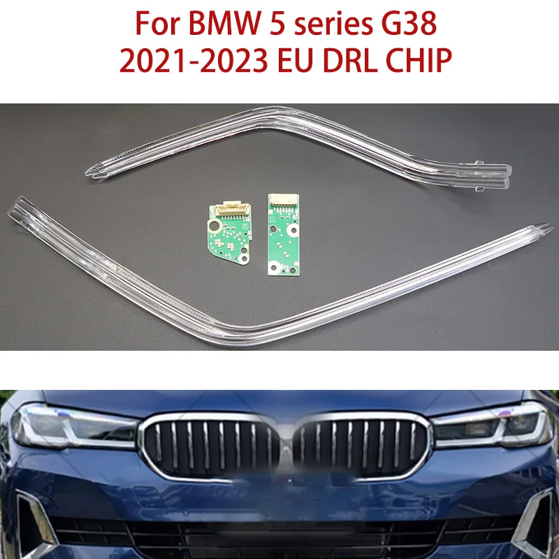

Ballast Chip White Light Angel Eye Guide Strip for BMW 5 Series G30 G38 Car DRL CHIP Conduit Strip LED Assemblies 2021-2023 EU