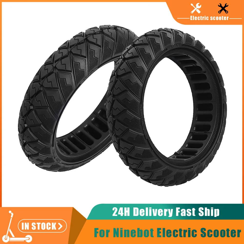 

8.1*2.0 Off-road Solid Tire For Xiaomi 4 Go Electric Scooter For Ninebot E2 E2 Pro E2 Plus 8.1 Inches Explosion-Proof Tyre Parts