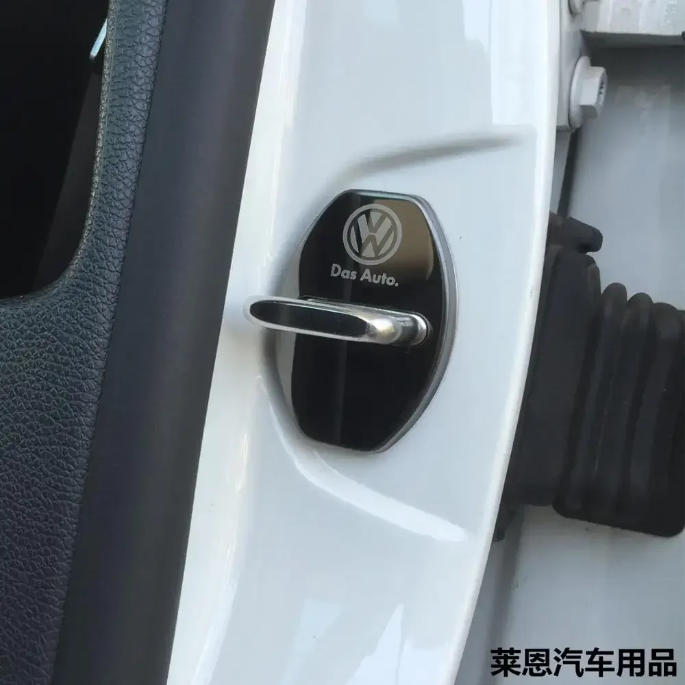 

New Car Door Lock Protective Cover For Volkswagen GOLF 5 Tiguan Polo Golf 6 Golf 7 Jetta Accossories