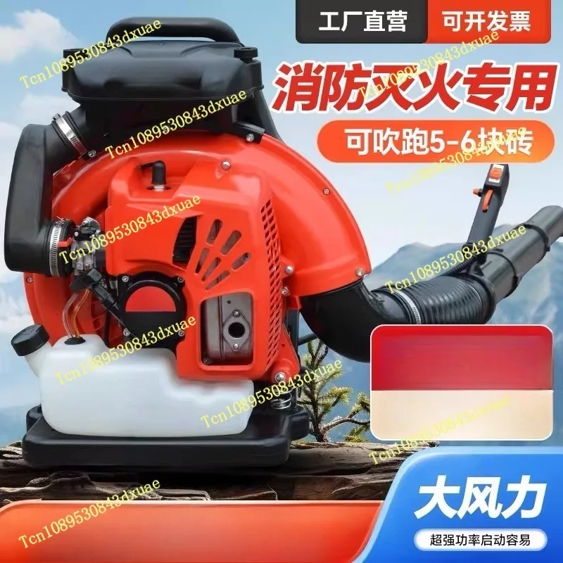 Greenhouse Snow Blower, Backpack Four-stroke Road Leaf Cleaning, Grass Blowing, High-power Hair Dryer