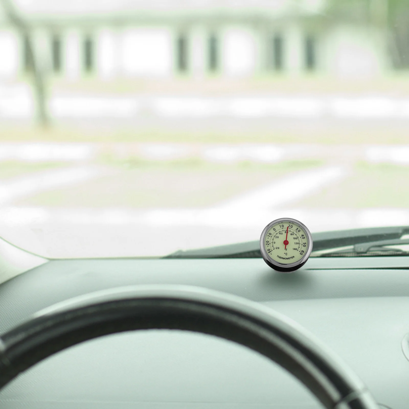 

Car Thermometer Multi-Functional Luminous Display Accurate Interior Exterior Temp Vehicle Parts Automotive Accessories