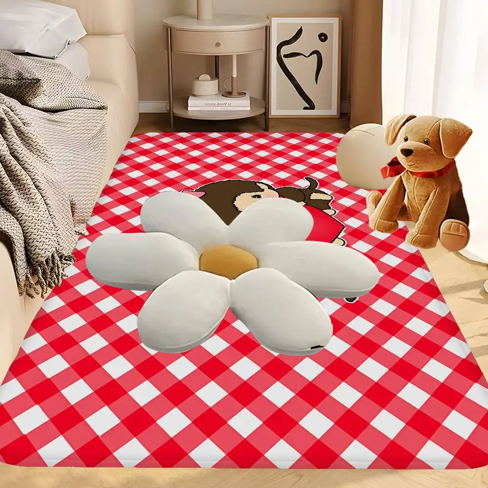 Anime M-Monchhichi Küchenmatte, Kinderzimmer, Schlafzimmer, Dekoration, Balkon, rutschfeste Fußmatte, Wohnzimmer, Alfombra