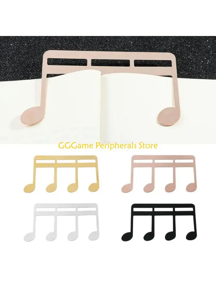U55B Sheet Music Clip Colors Steel Music Book Page Music Note Clamp Piano Holder