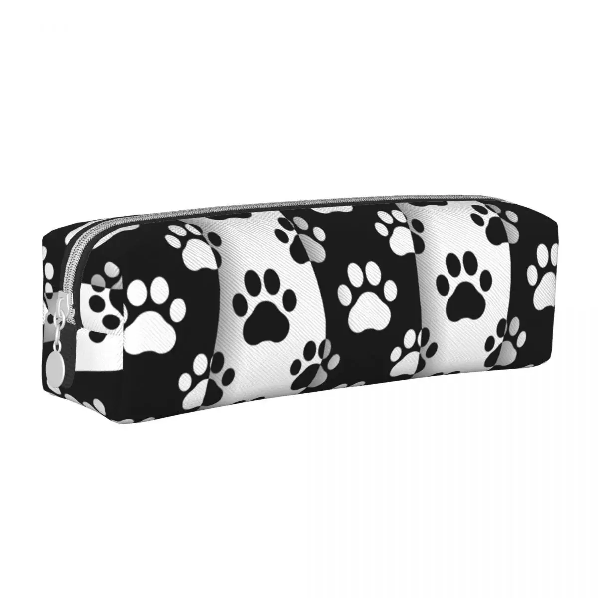 Pet Prints Dog Cat Paw Pencil Case Cute Puppy Foot Pencilcases Pen Holder for Girl Boy Big Pencil Bags School Supplies Zipper