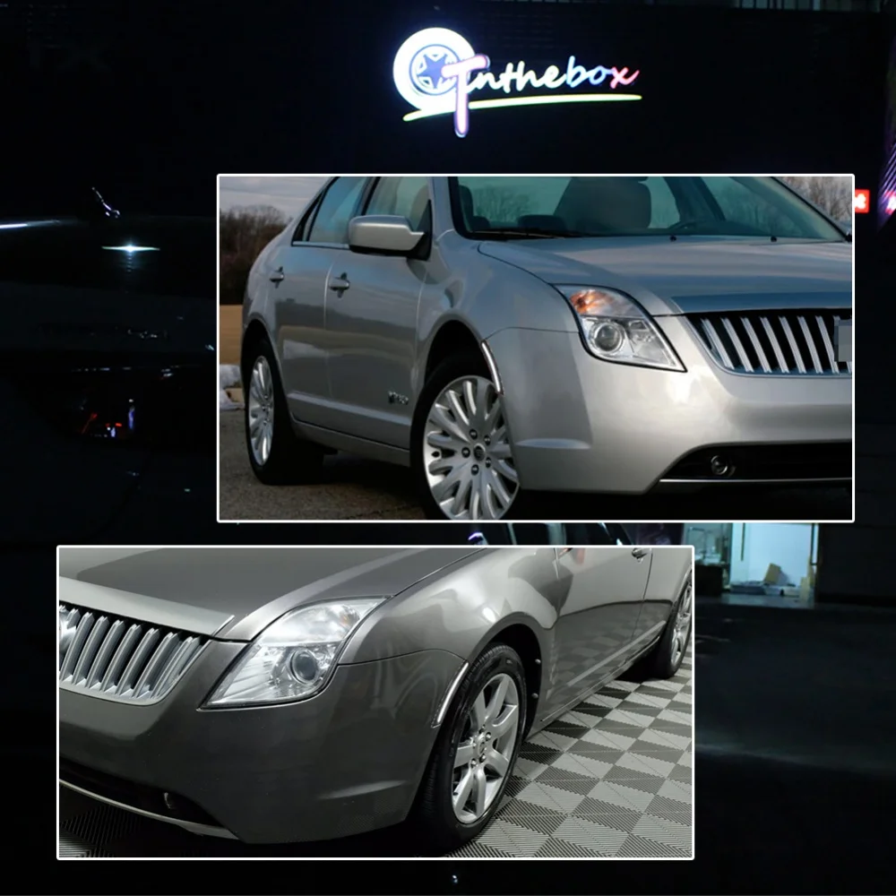 سيارة LED المصد الأمامي الجانب ماركر أضواء المؤشر الجمعية ل ميركوري ميلان 2010 2011 2012 بدوره مصباح إشارة مصباح إيقاف السيارة 12 فولت #6