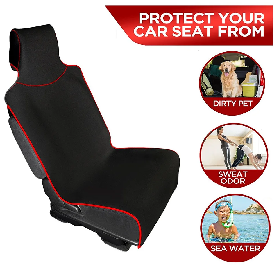 

Waterproof Car Seat Cover Protector for Athletes Fitness Gym Running Beach Swimming Outdoor Water Sport Machine Washable Cushion
