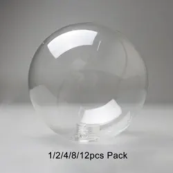 100mm 150mm Sphere G9 Round Ball Lamp Cover Clear Glass Globe Lampshade Replacement for Lighting Fixture Wall Sconces Chandelier