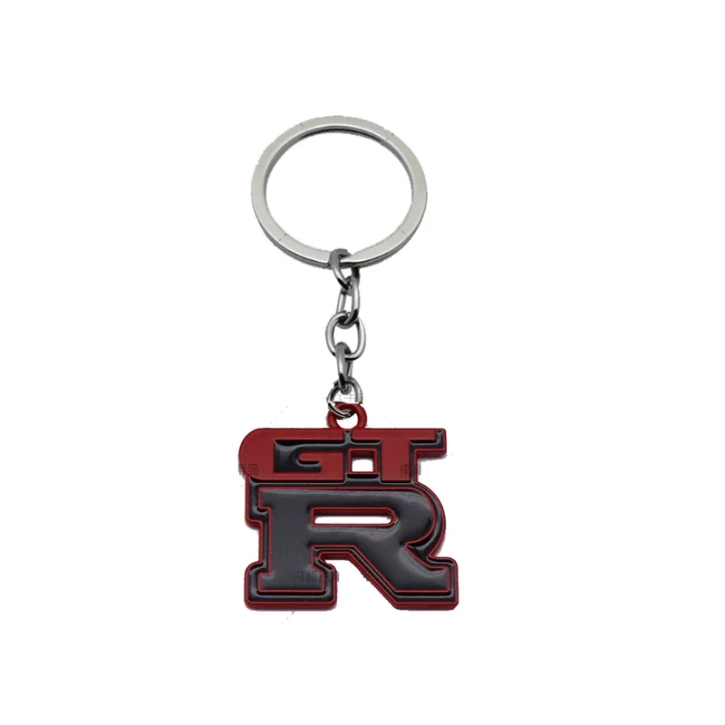 Car Keychain Key Rings Pendant Keyrings Holder for Nissan GTR Sylphy Leaf Titan Teana Juke Qashqai 350z Xterra Almera Note