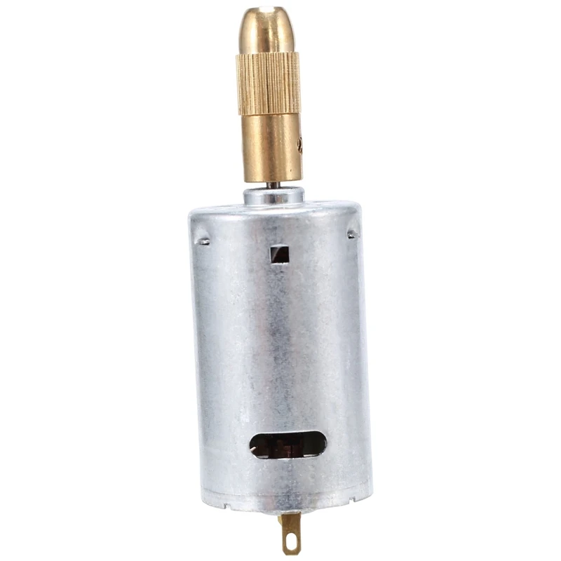 Mini Electric Hand Drill Bit Set DC 12V Motor 0.5-3mm HSS Twist Drill Bit with 5Pcs Chuck Collets Fits Drilling Hole Saw-A62I - view 6