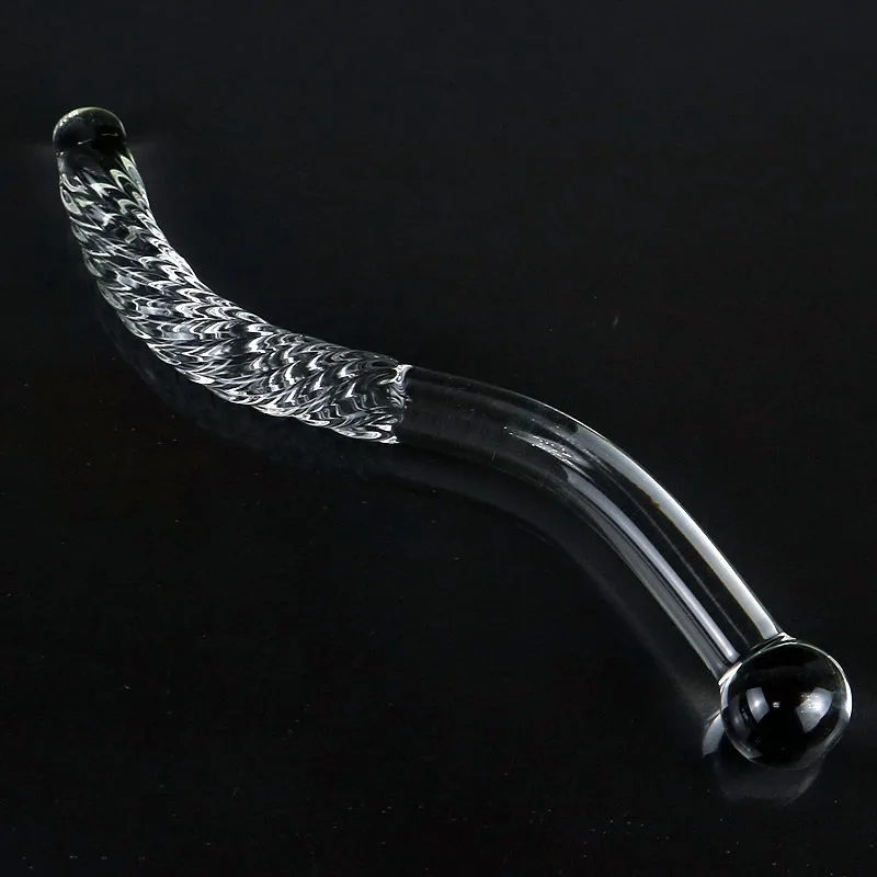 

Pyrex Glass Dildo Fake Penis Crystal Anal Beads Butt Plug Prostate Massager G Spot Female Masturbation Sex Toy For Women Men Gay