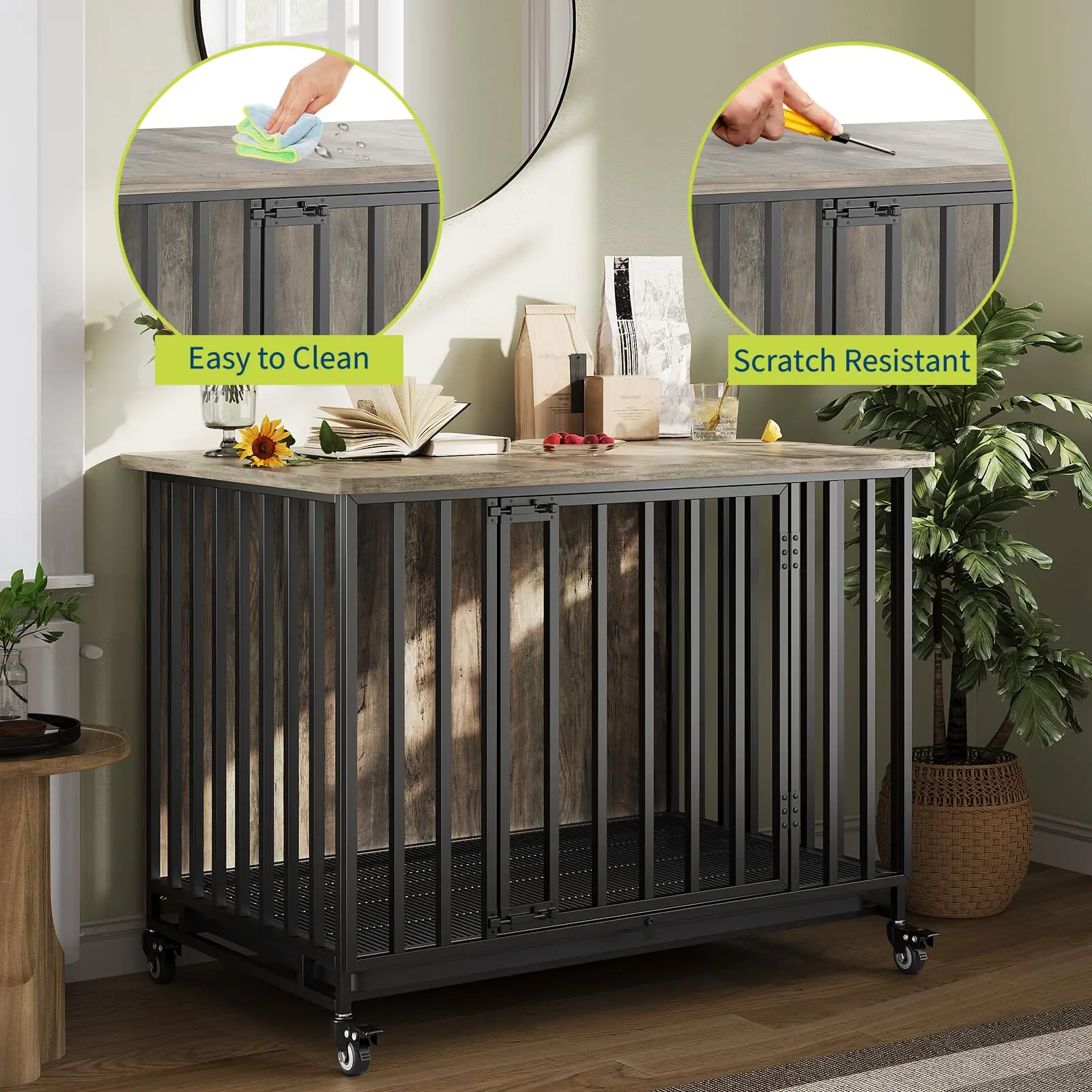 39 Inch Dog Crate F… - image