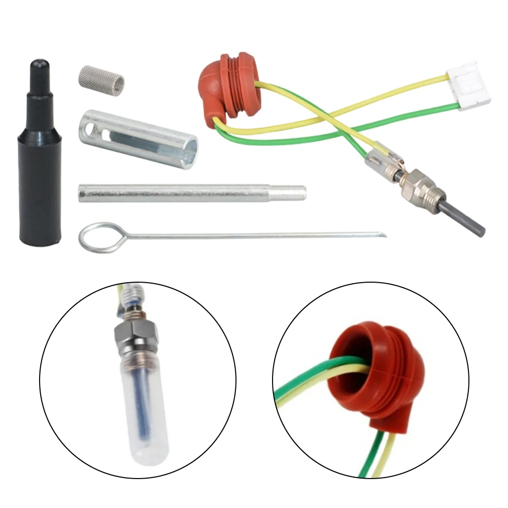 

12V Diesel Heater Glow-Plug Repair Kit for 2KW 5KW 8KW Units Compatible with D2 D4 D4S Models with Removal Tools and Filter