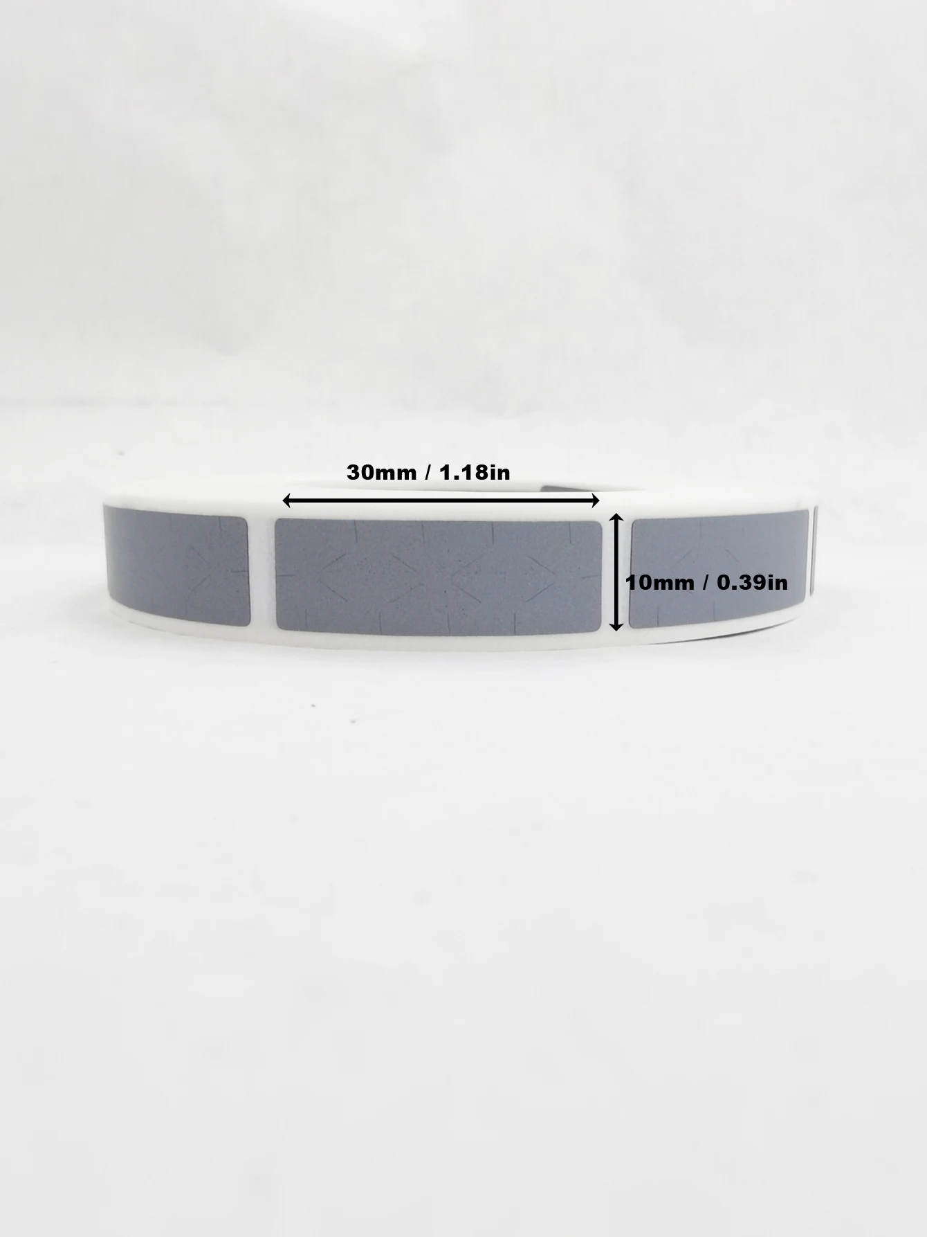 1000pcs/Roll 10x30mm Grey Silver SCRATCH OFF STICKER For DIY Secret Code Manual Hand Made Scratched Stripe Card Film