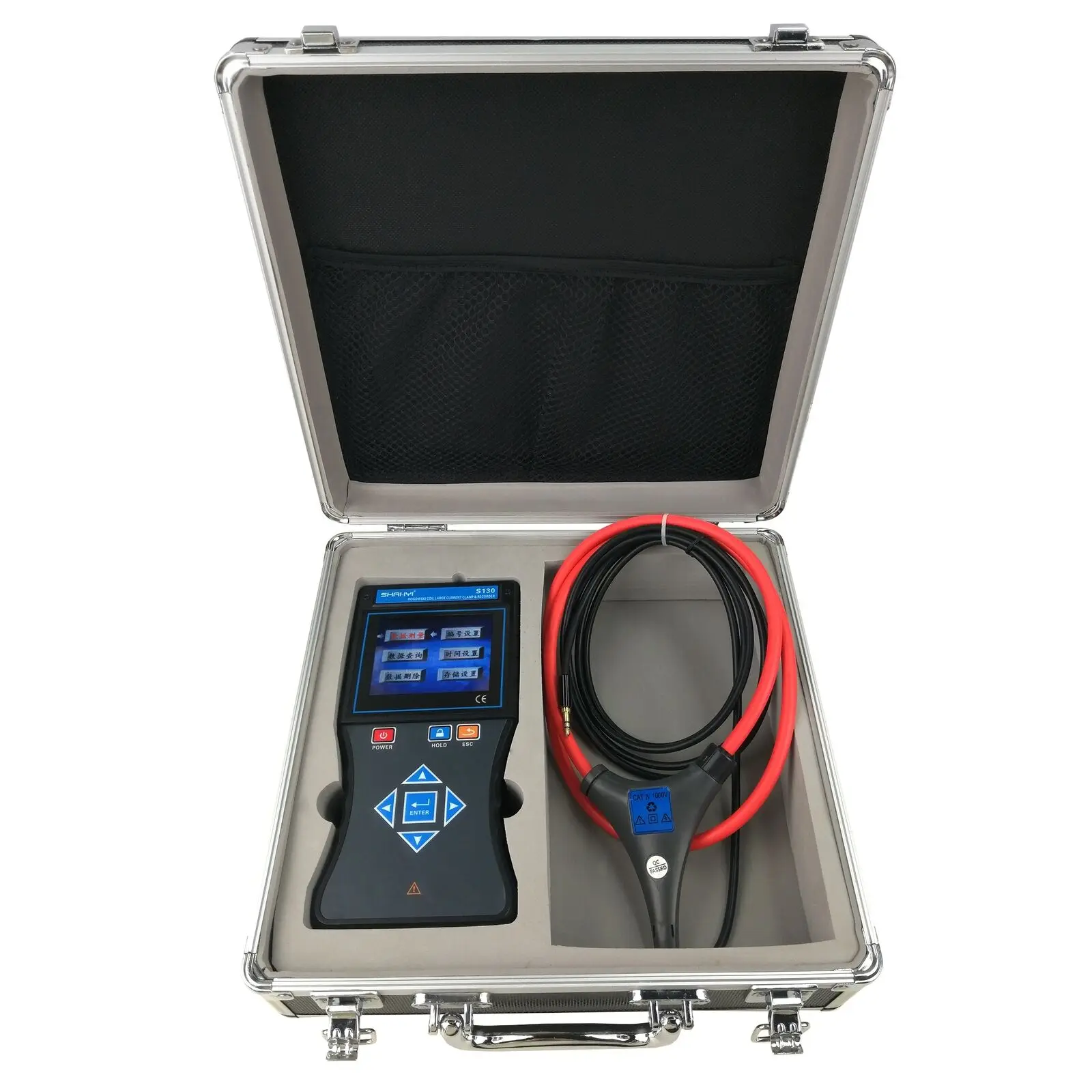 

S130 Flexible Coil large current Recorder Leakage Frequency Tester AC 0 to20000A